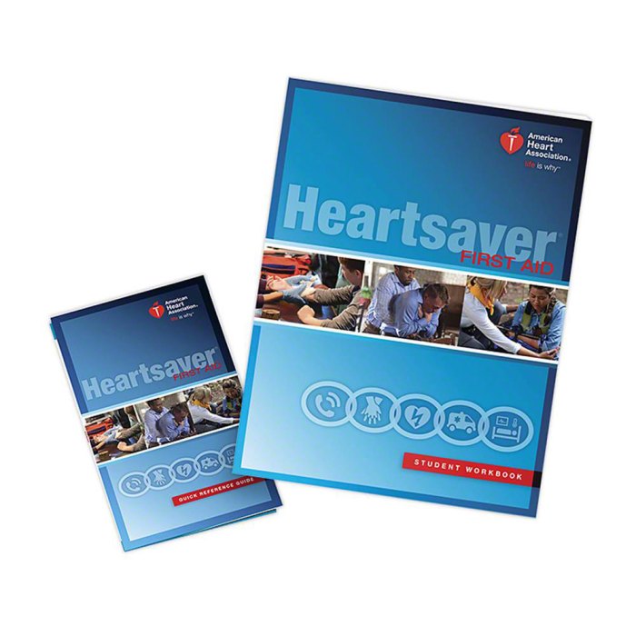 Heartsaver first aid student workbook