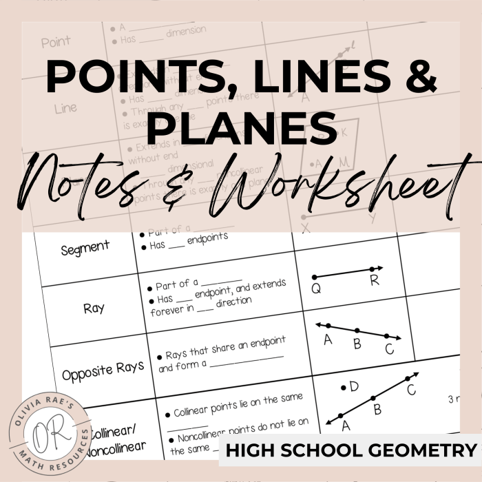 Points lines and planes crossword answers