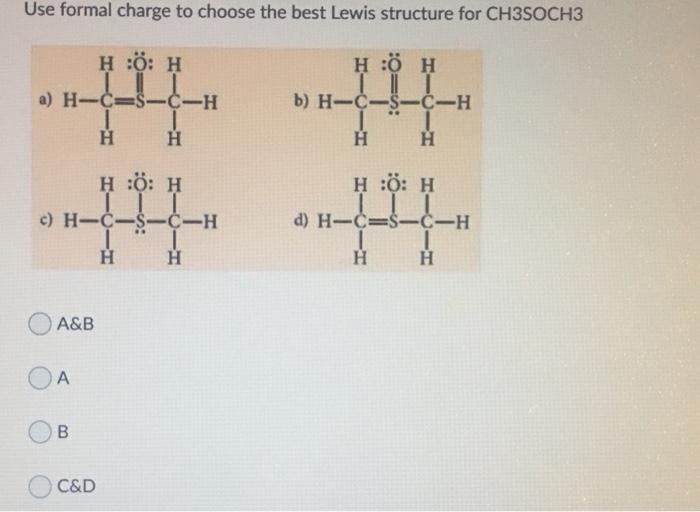 Ch3s o ch3 lewis structure