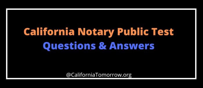 Nj notary public test questions and answers