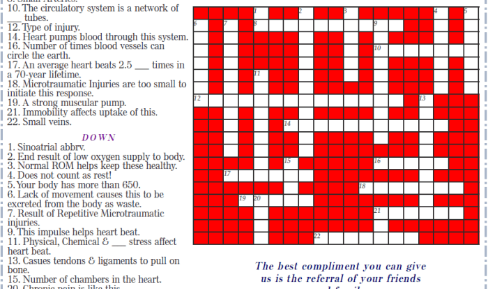 Understanding with the heart crossword