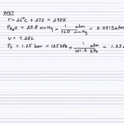 Pressure gas temperature collected 0l kpa container oxygen volume which has degrees celsius maintain maintained miles express order