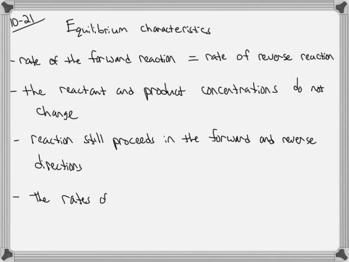 Select all of the true statements regarding chemical equilibrium.