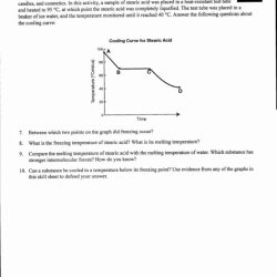 Heating and cooling curves worksheet answers