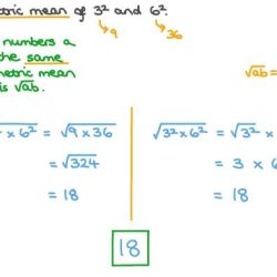 Mean geometric find example between ppt powerpoint presentation another x2